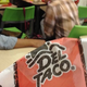 An exception in the drinking itinerary was made for d’El Taco bean burritos